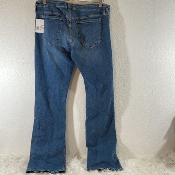 FOREVER 21 PREMIUM Low Rise Slim Fit Bootcut Leg Denim Jeans Size 30 NEW - Picture 5 of 12